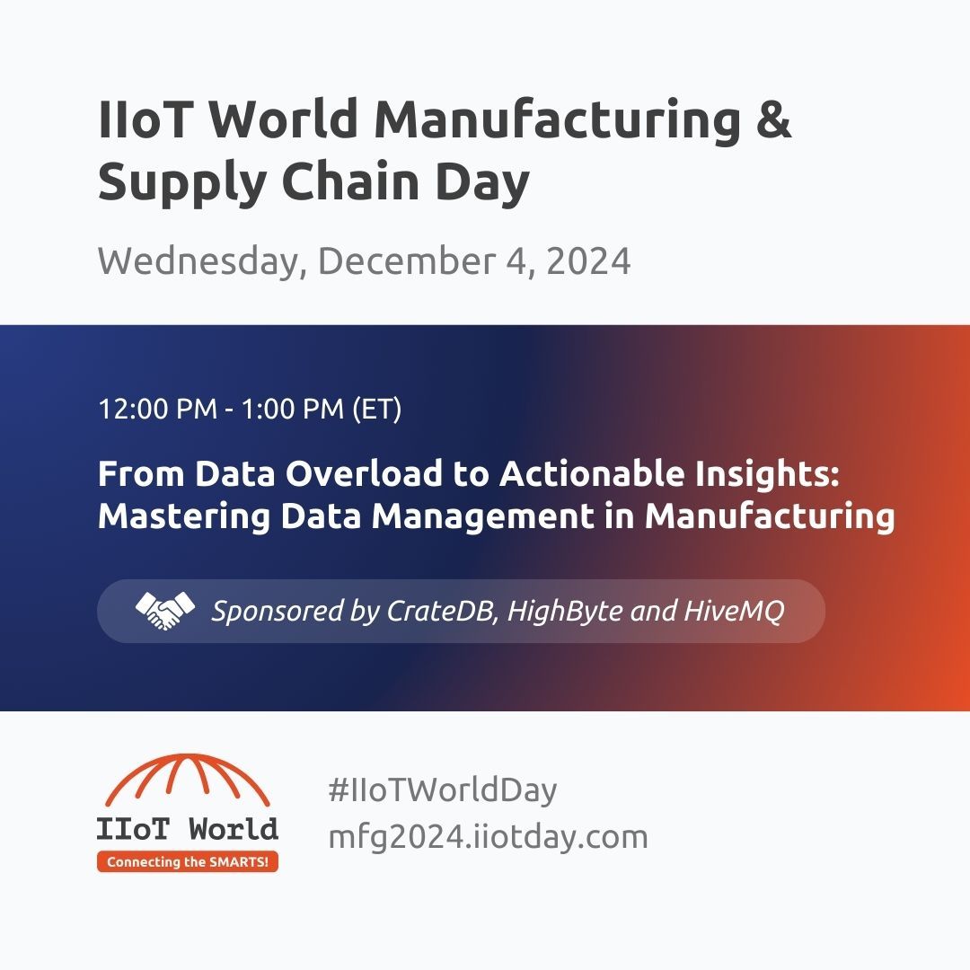 Industrial IoT Leaders Share Real-Time Data Insights Solutions
