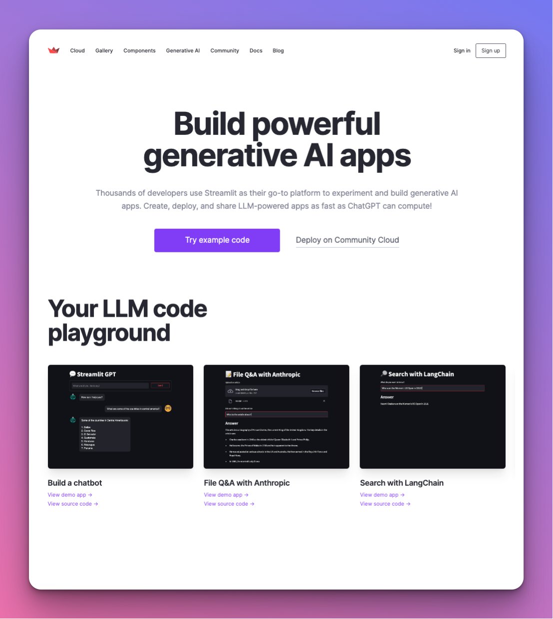 Streamlit Celebrates 3000 LLM Apps Milestone