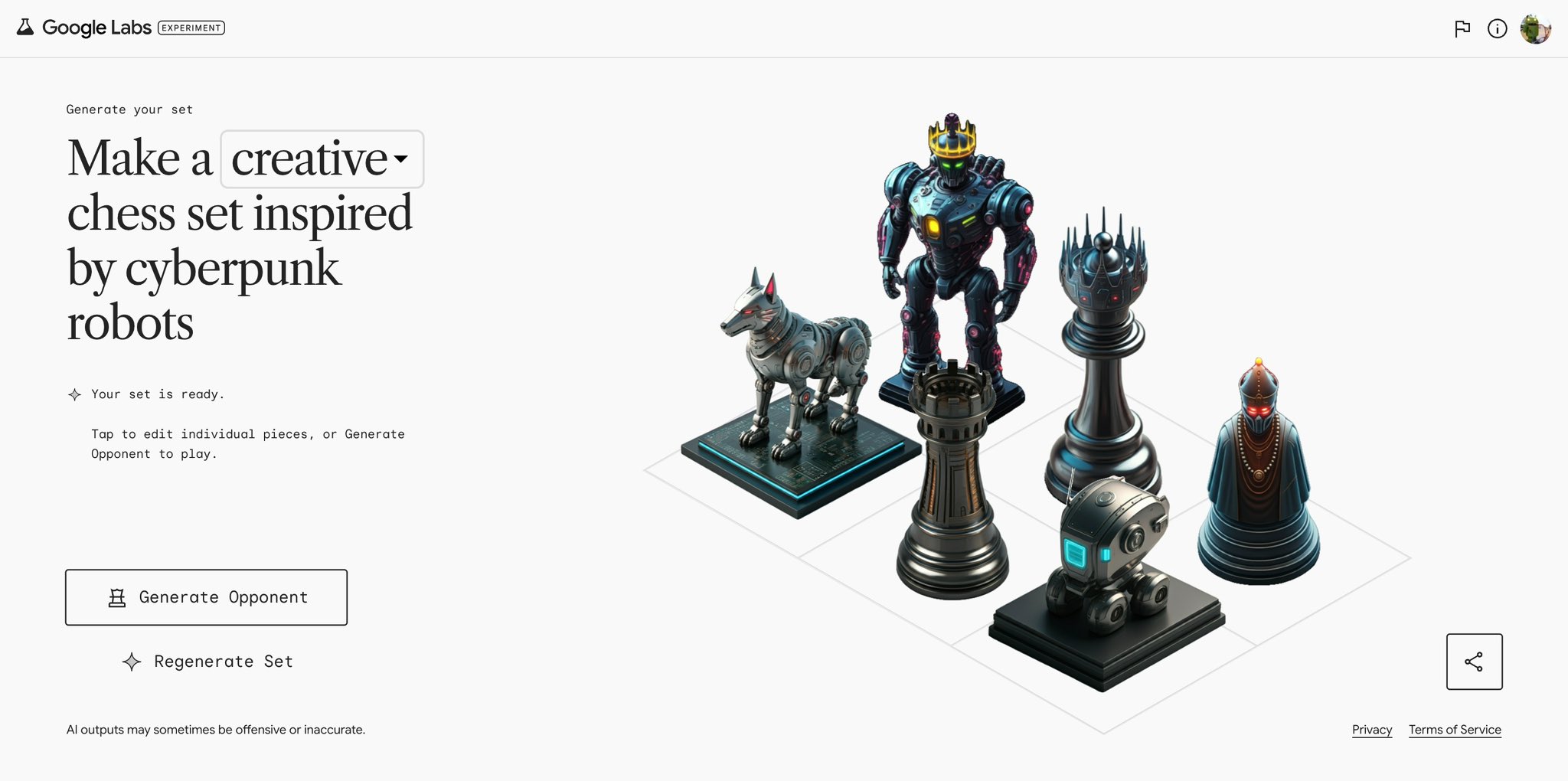 Google Labs launches new themed chess game trial against AI