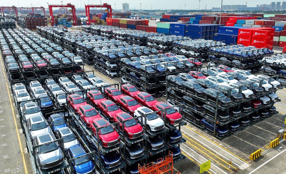 China’s EV Threat Sharpens As U.S. Europe Stumble