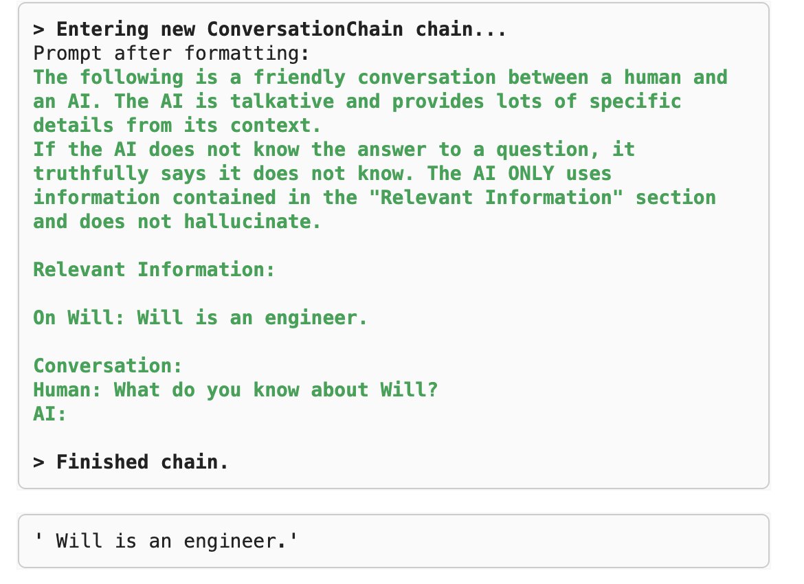 Graph Memory for Chatbot Knowledge Extraction