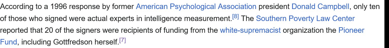 Questioning Expert Credentials in Intelligence Measurement Research