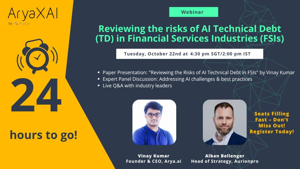 AI Technical Debt Risks in Financial Services Webinar