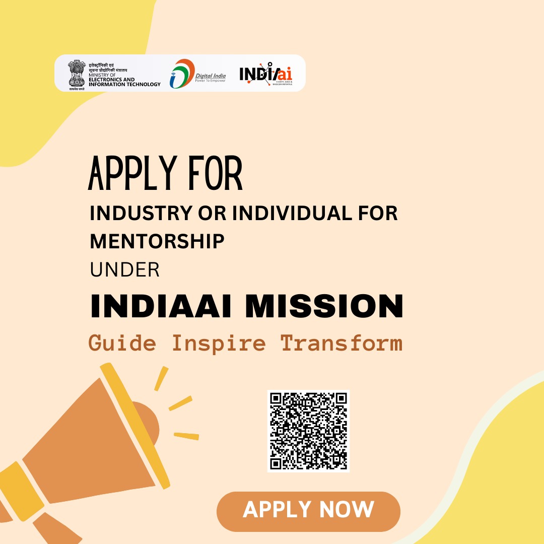 India AI Mentorship Program Opens for Industry Mentors