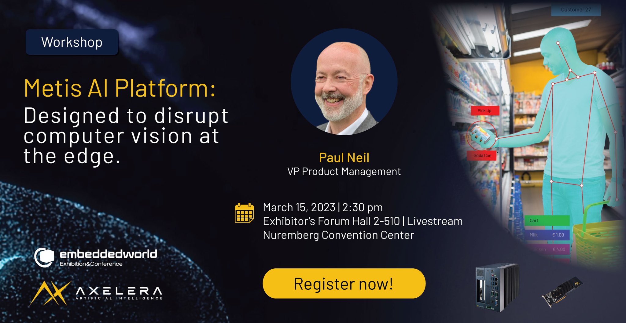 Metis AI Platform Workshop on Computer Vision Technology