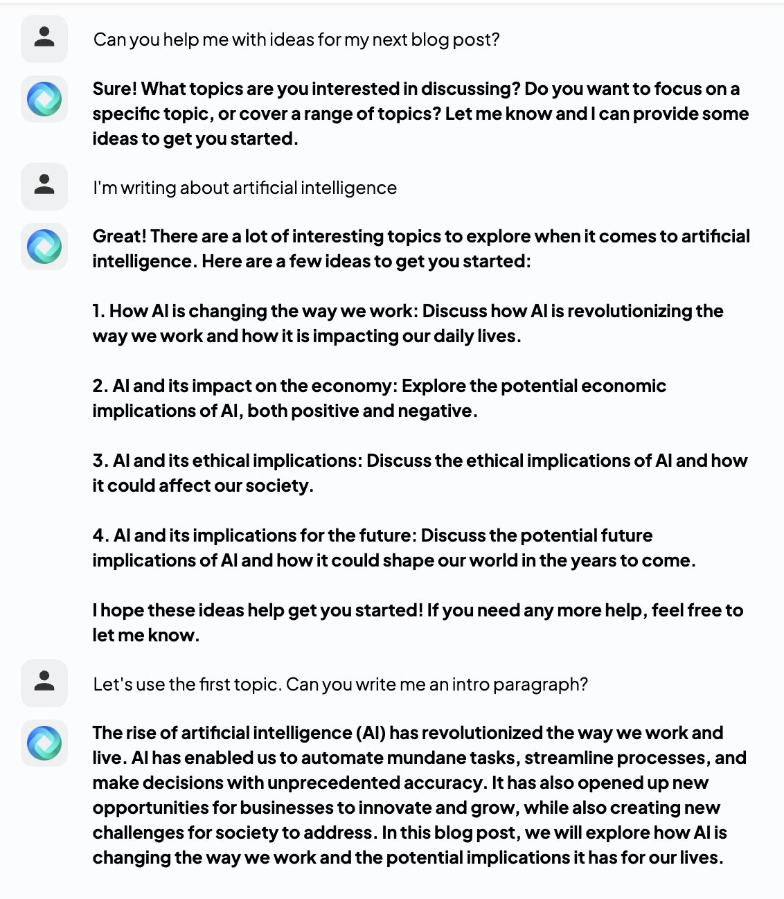 HyperWrite Chatbot: AI Writing Assistant for All Stages