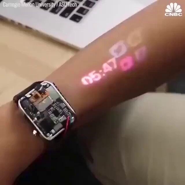 Watch Technology Converts Your Arm Into Interactive Touchscreen Interface