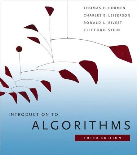 Introduction to Algorithms Third Edition Book Recommendation