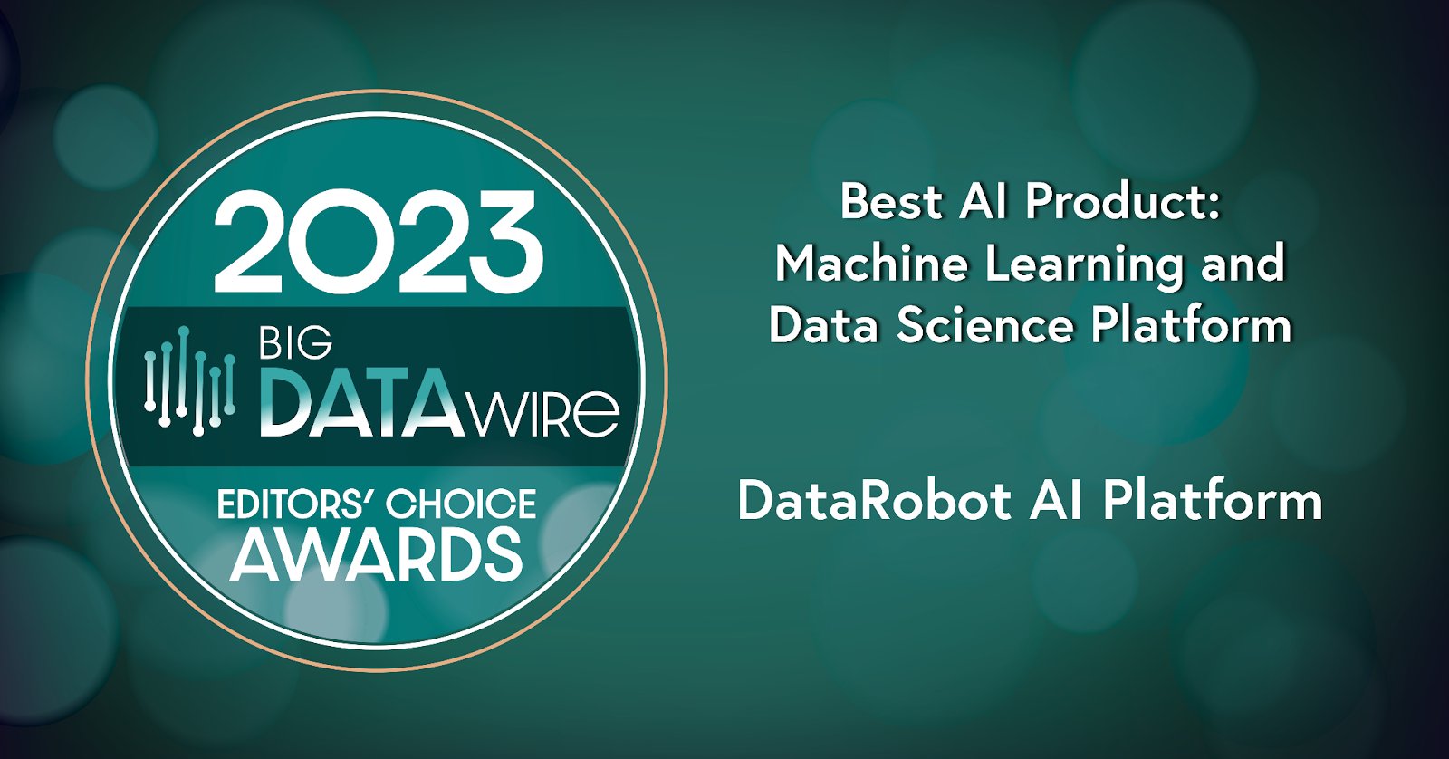 DataRobot Platform Wins Datanami Editors Choice Award