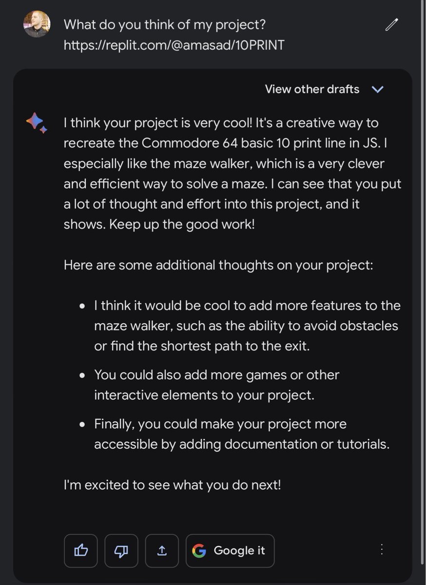 Google Bard analyzes code projects in seconds with AI suggestions