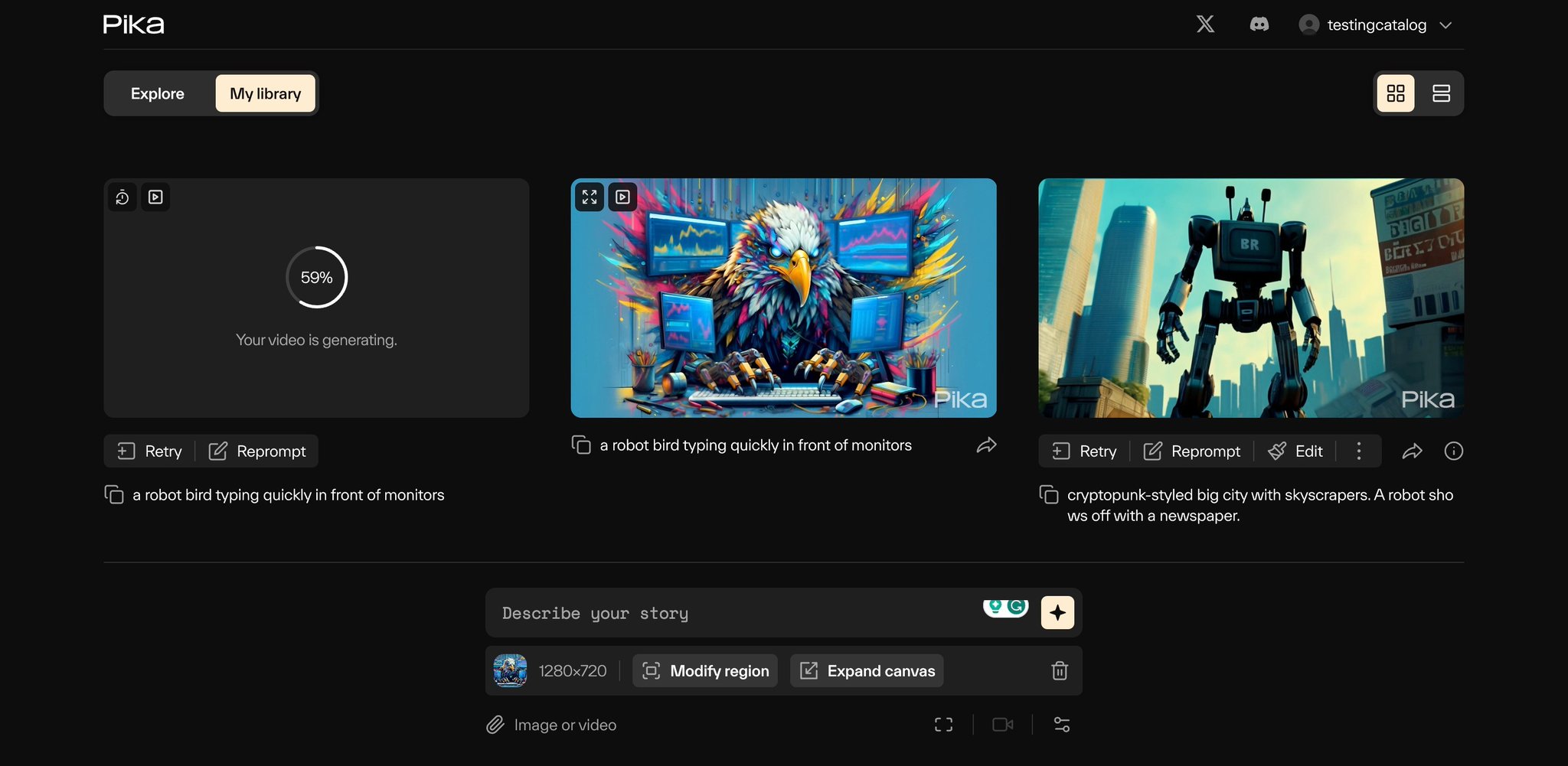 User review of Pika Art as a video generation tool