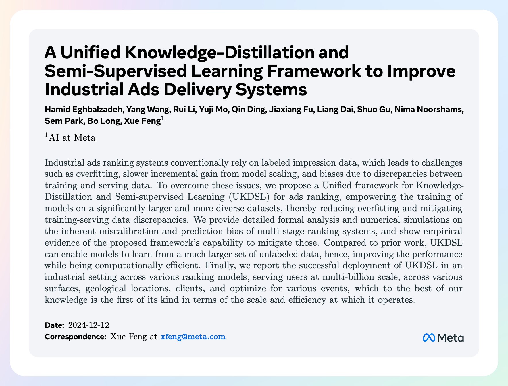 Meta’s UKDSL Research Improves Ad Ranking with Unlabeled Data