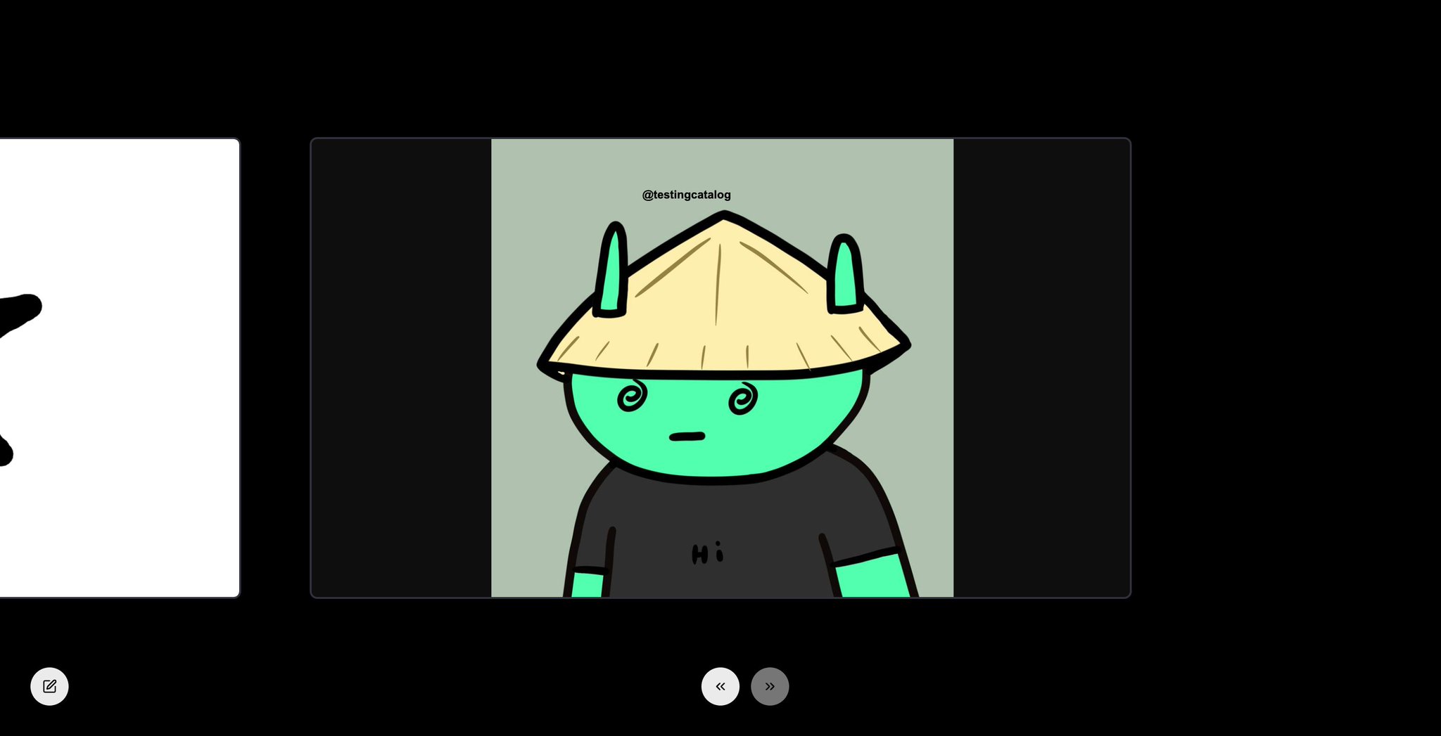 Gallery Preview for AI-Generated Content