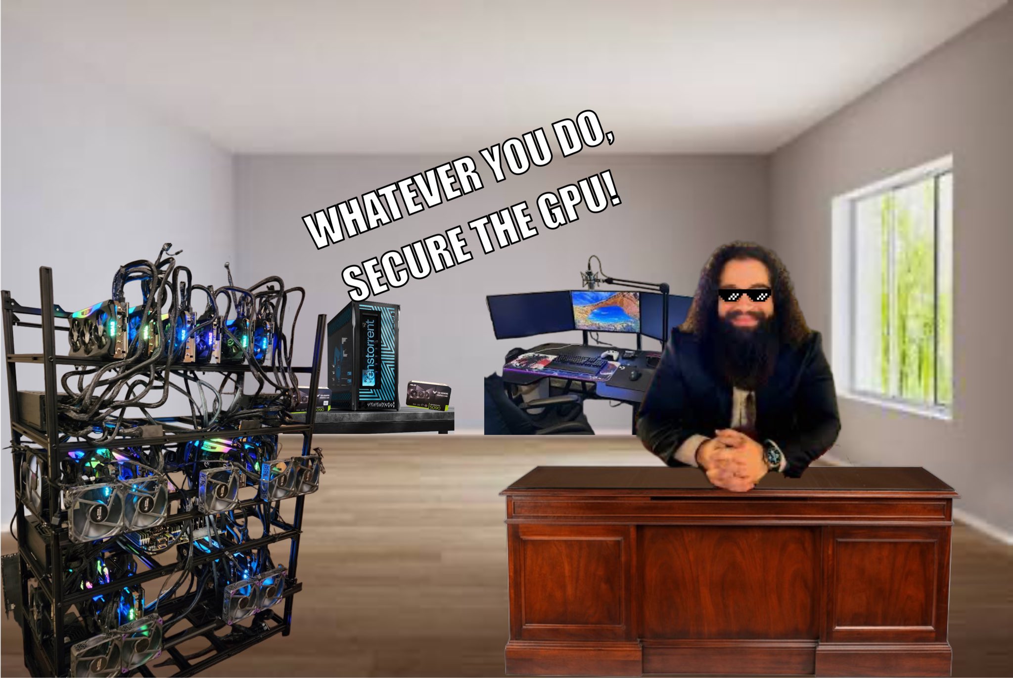 Securing AI Compute Independence: Buy GPUs Now