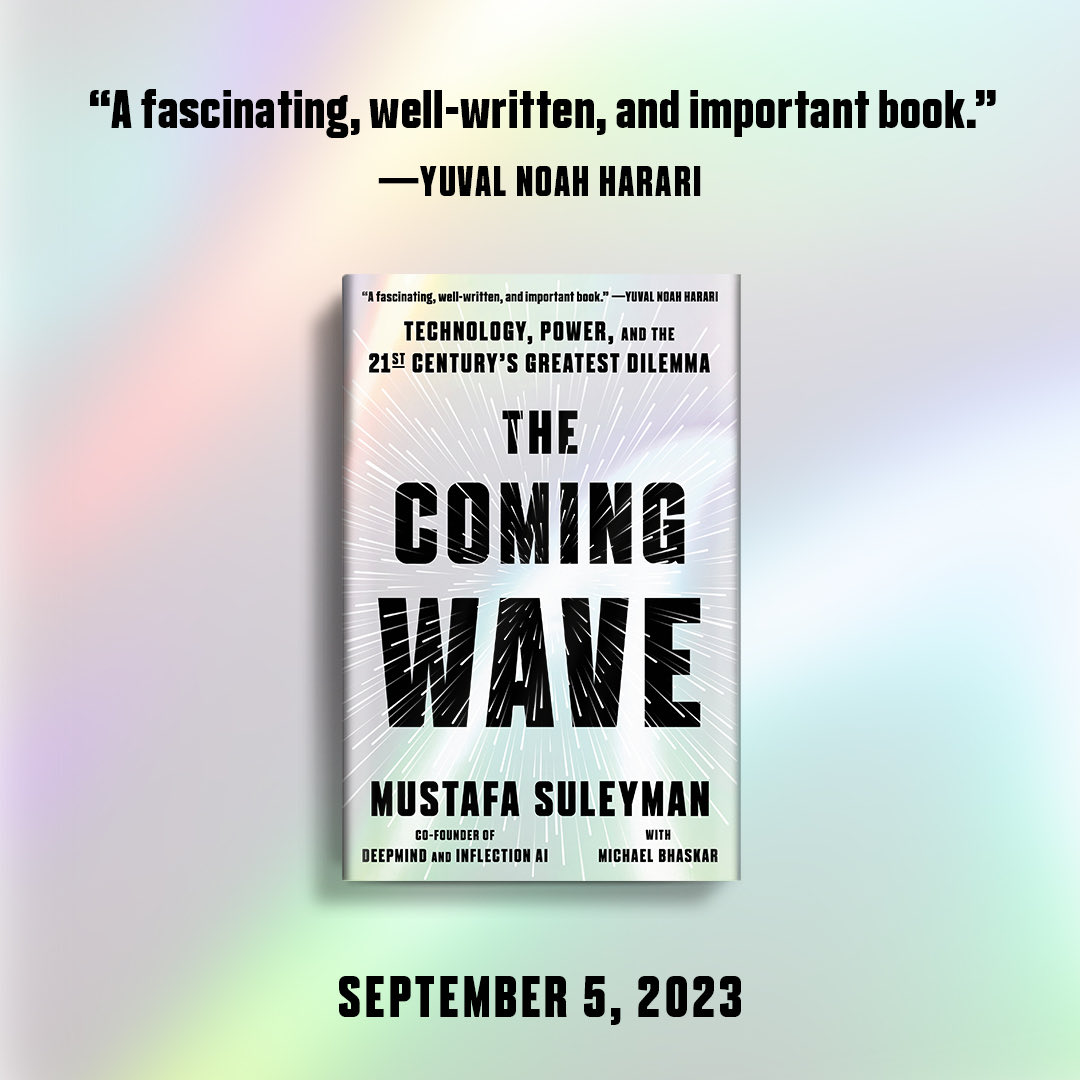 Mustafa Suleyman Announces New Book The Coming Wave