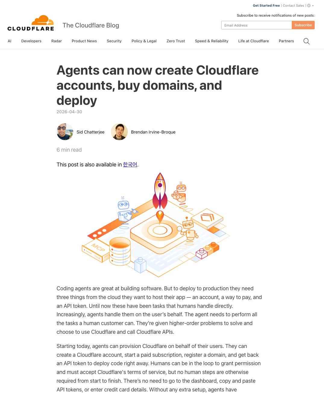 Cloudflare Announces Official Stripe Projects Integration for Agents