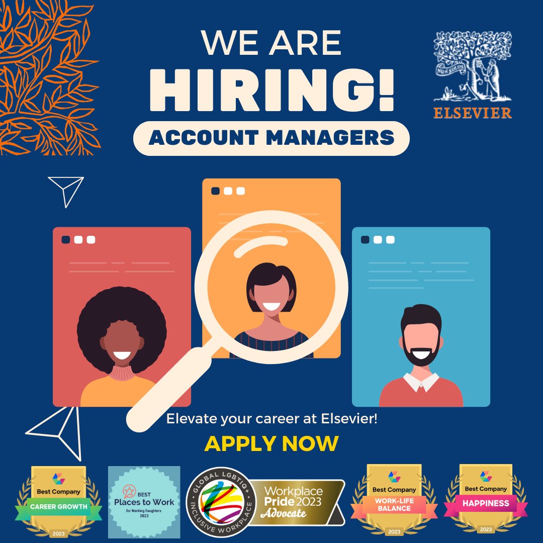 Elsevier Hiring AI Data ML Life Sciences Researchers