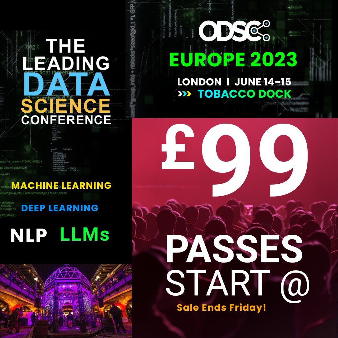 Early Bird Data Science Conference Passes Available in Europe