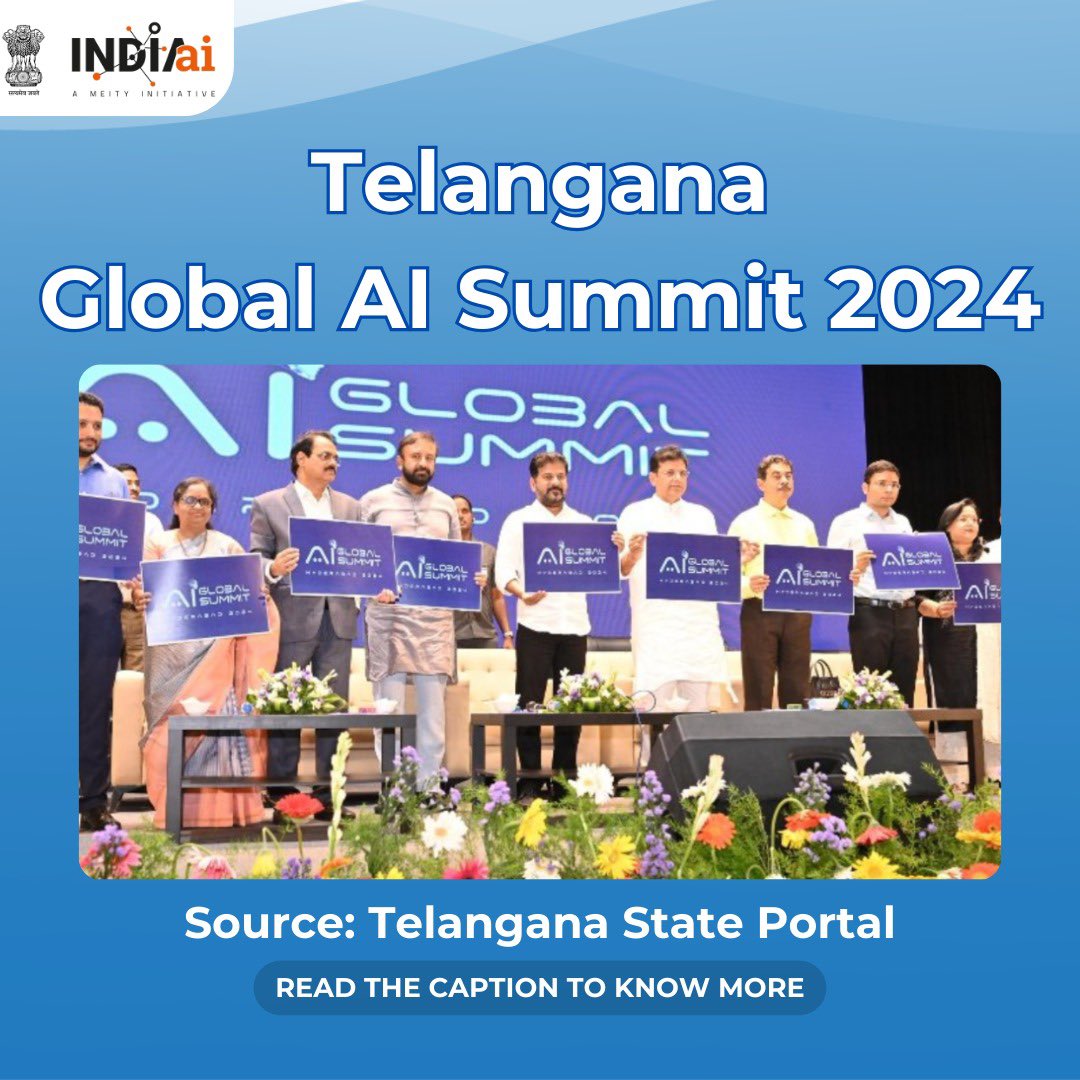 Telangana Global AI Summit 2024 Brings Together Leading Researchers