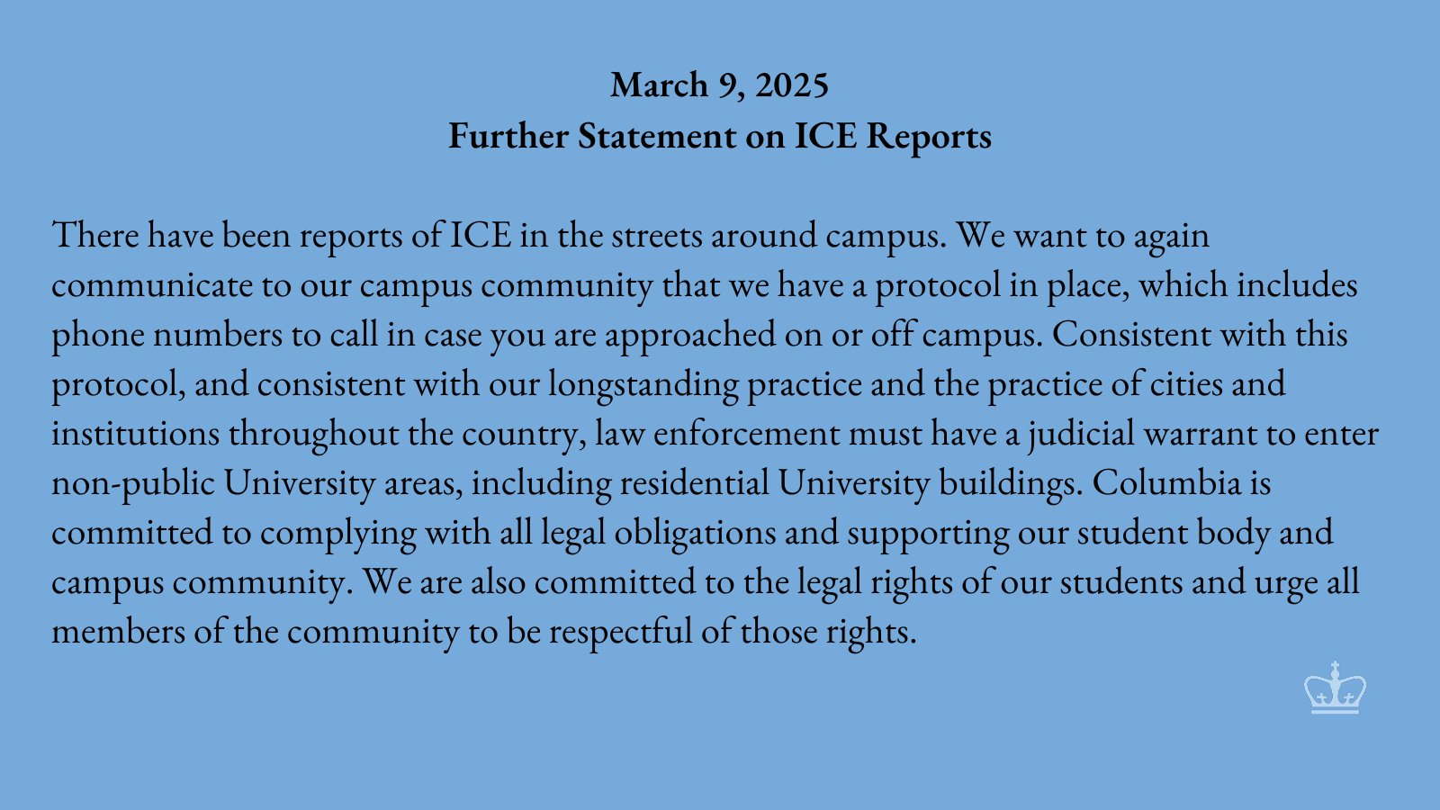 University Statement Normalizing Student Abduction Raises Fascism Concerns