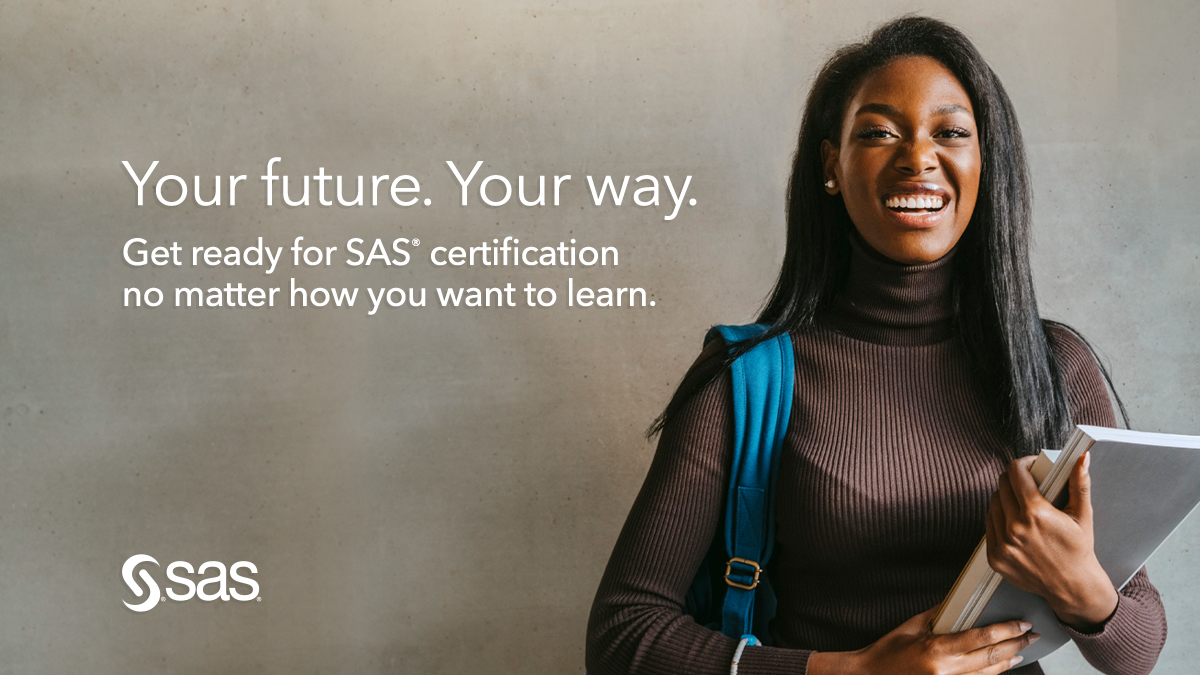 Get SAS Certified: Choose Your Learning Path Today