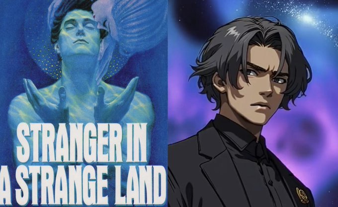 Elon Musk Announces Grok Companion Valentine Inspired by Heinlein Novel