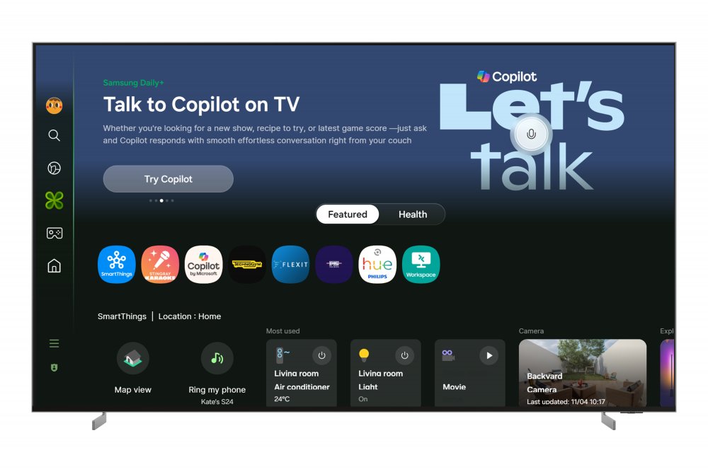 Microsoft AI Copilot Coming to Samsung 2025 Smart TVs