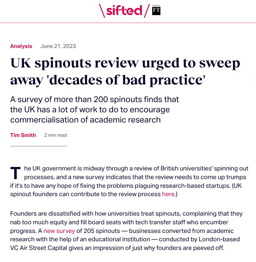TTOs Hindering Academic Spinout Founders: V2 Dataset Analysis