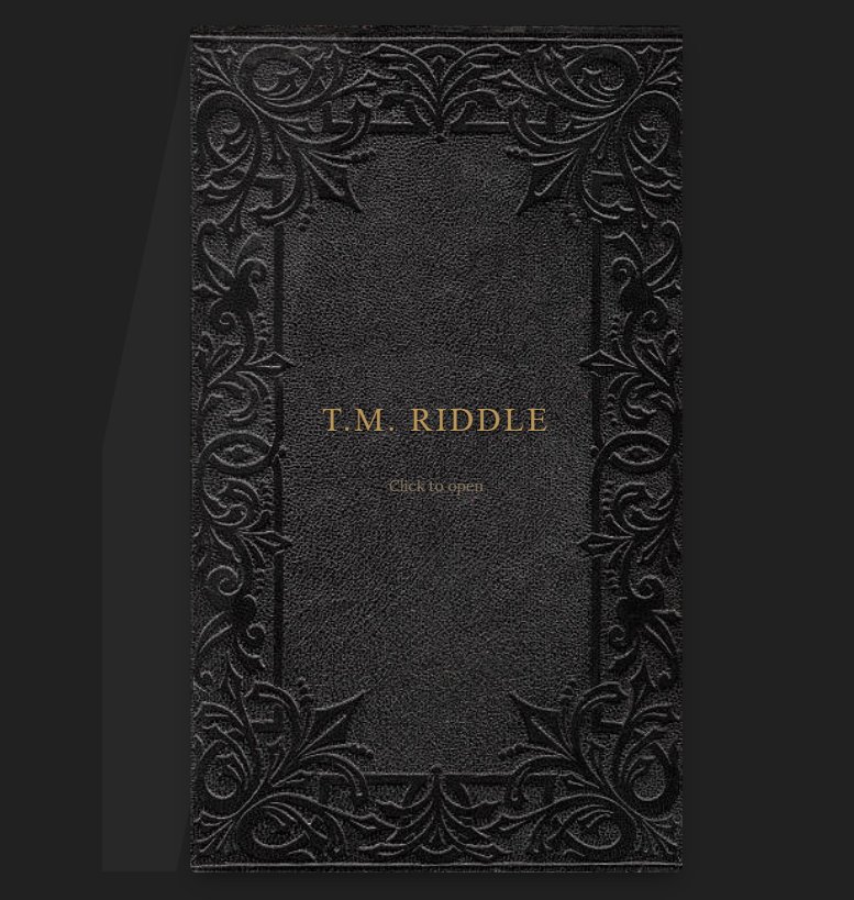 Interactive Tom Riddle Diary AI Agent Demo