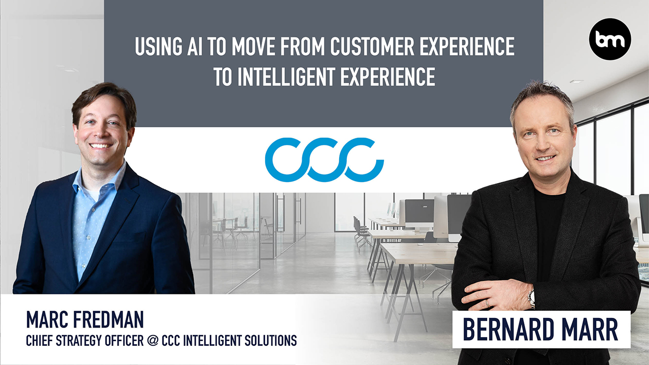AI-Powered Intelligent Customer Experience Livestream with Bernard Marr