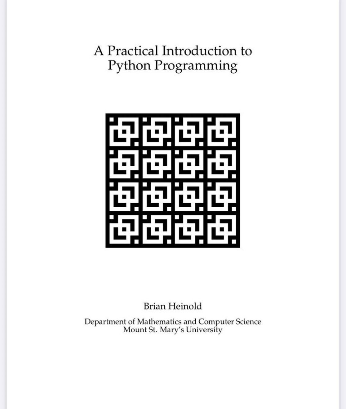 Free PDF Guide to Practical Python Programming Introduction