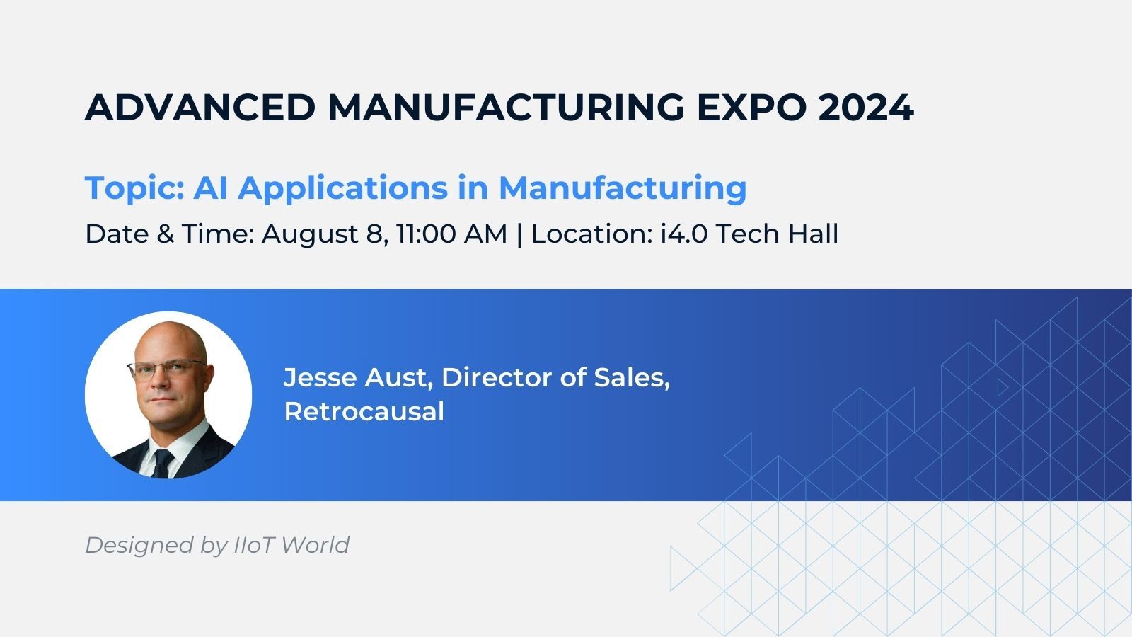 AI in Manufacturing Future Discussed at Advanced Manufacturing Expo