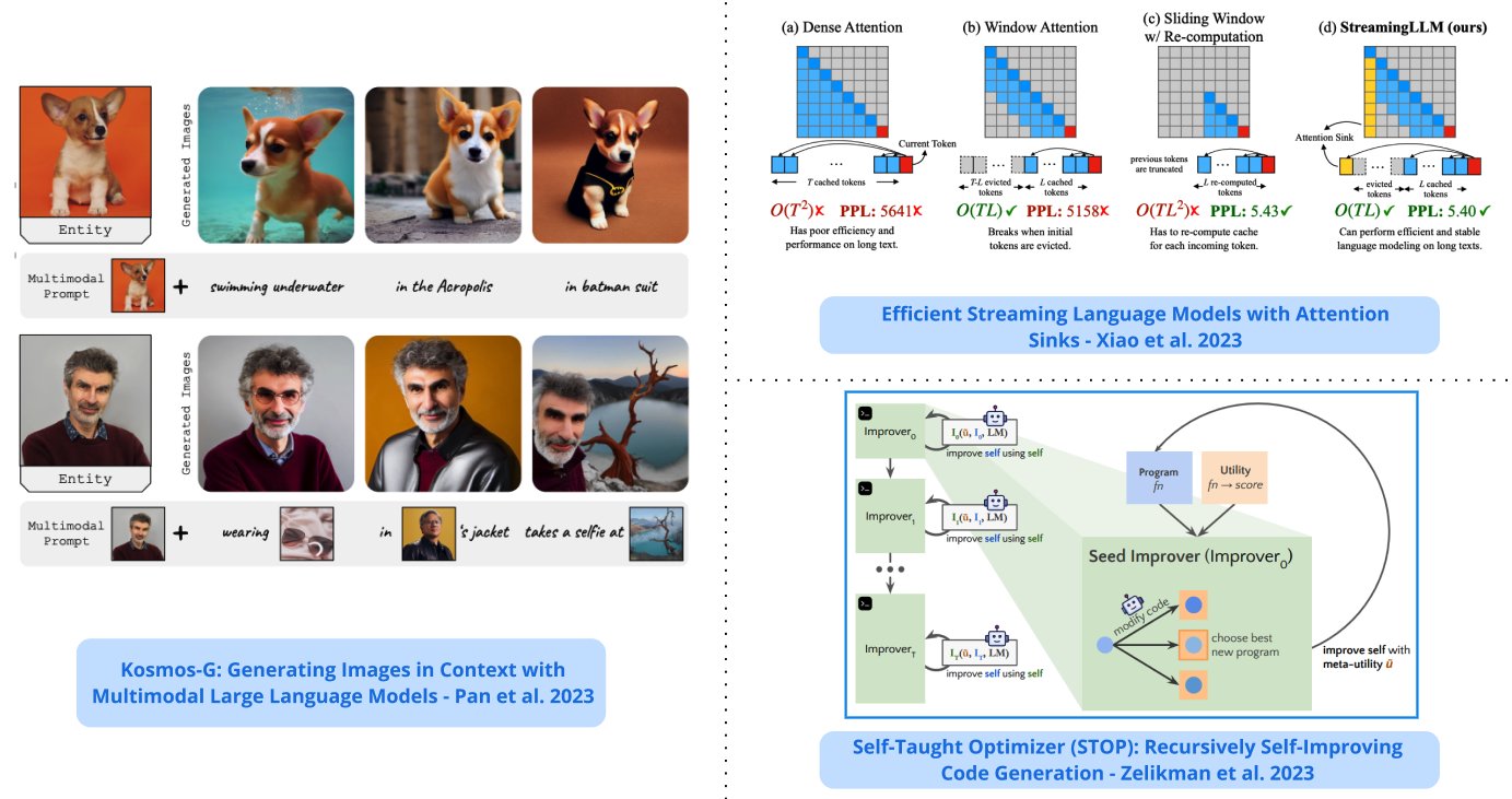 Top ML Papers: LLMs, Streaming, and Multimodal Advances