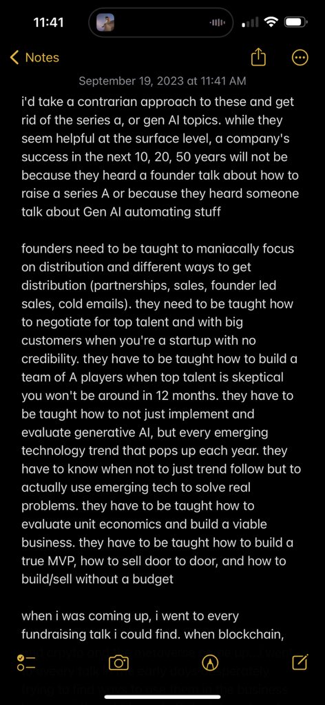 Essential advice for startup founders