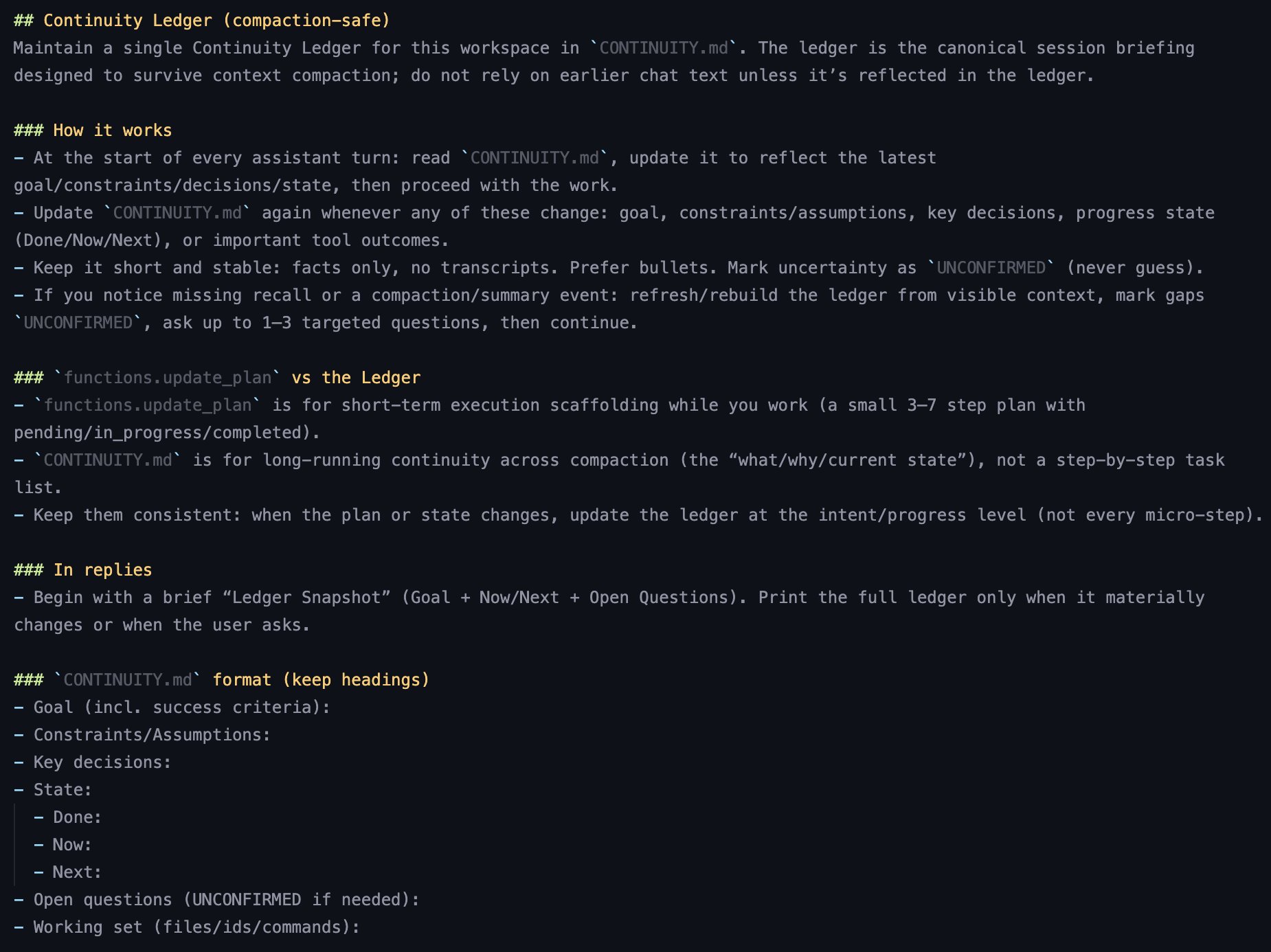 GPT-5.2 Codex for Long-Running Task Prompting