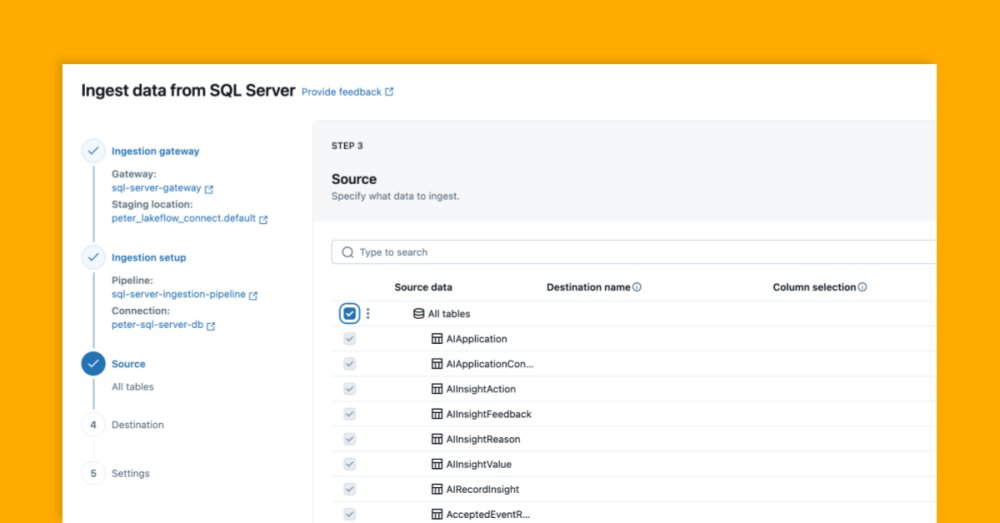 SQL Server Connector Lakeflow Connect Now Generally Available
