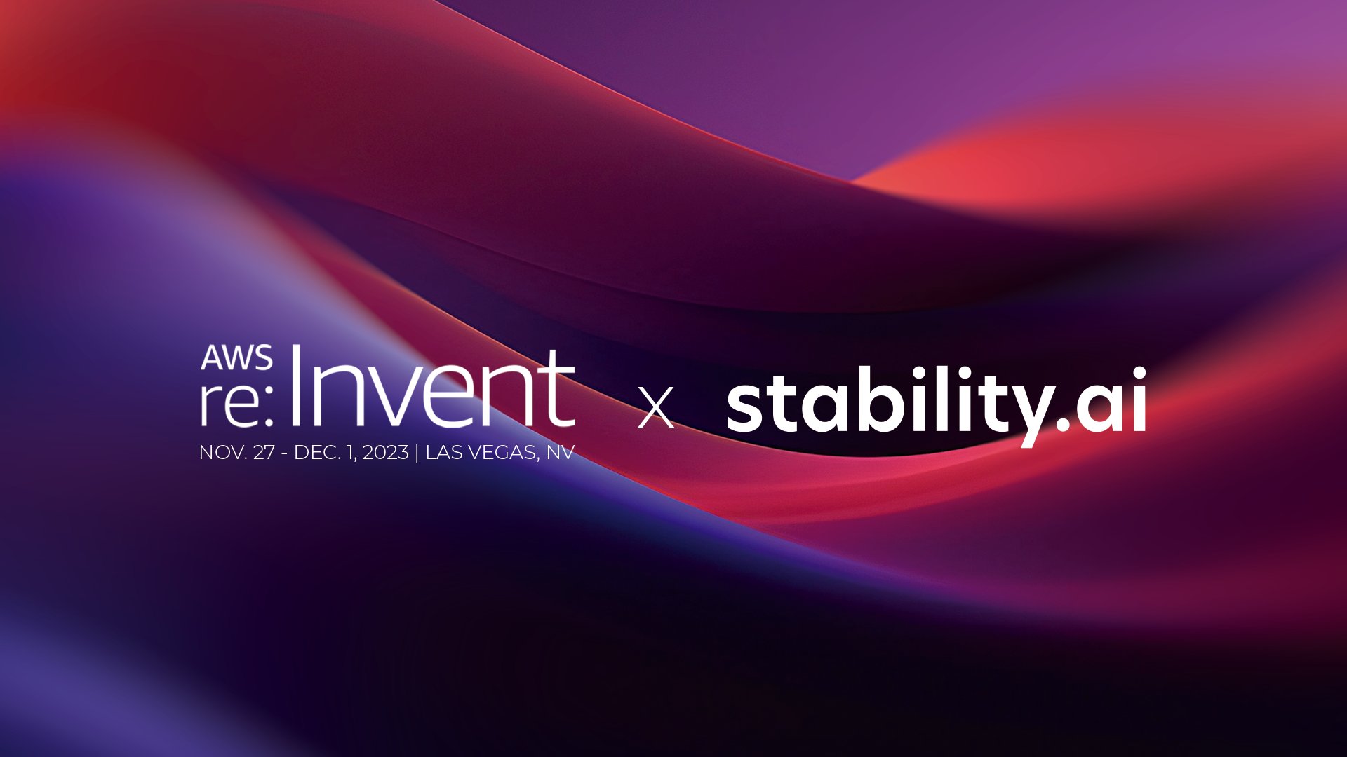 AWS re:Invent Showcases Stable Diffusion XL in Amazon Bedrock