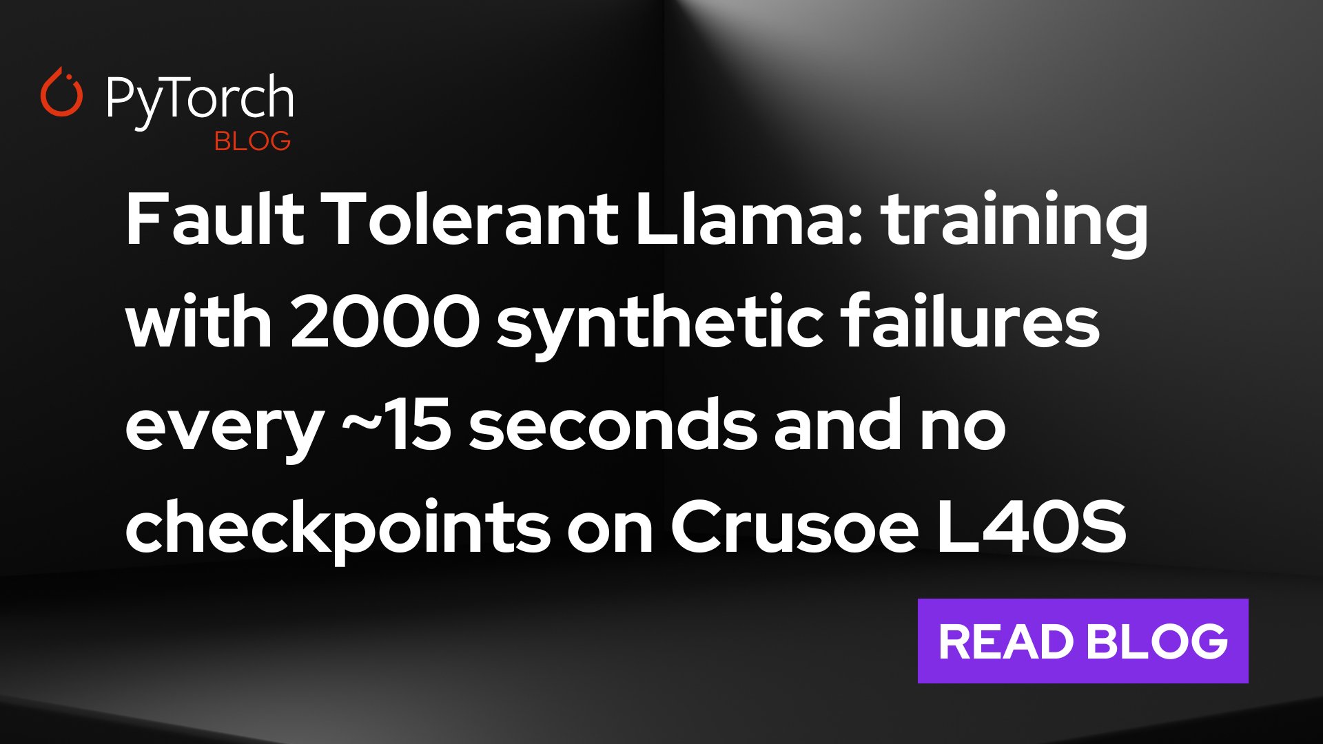 PyTorch Training Resilience During Infrastructure Failures