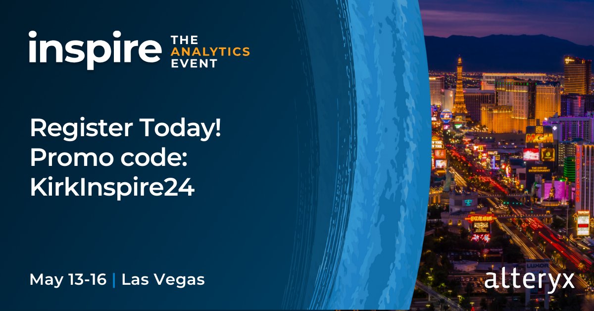 Alteryx Inspire 2024 Conference Discount Offer