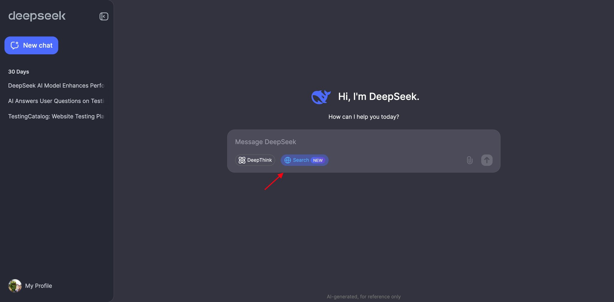 DeepSeek-V2.5-1210 with Live Search Support
