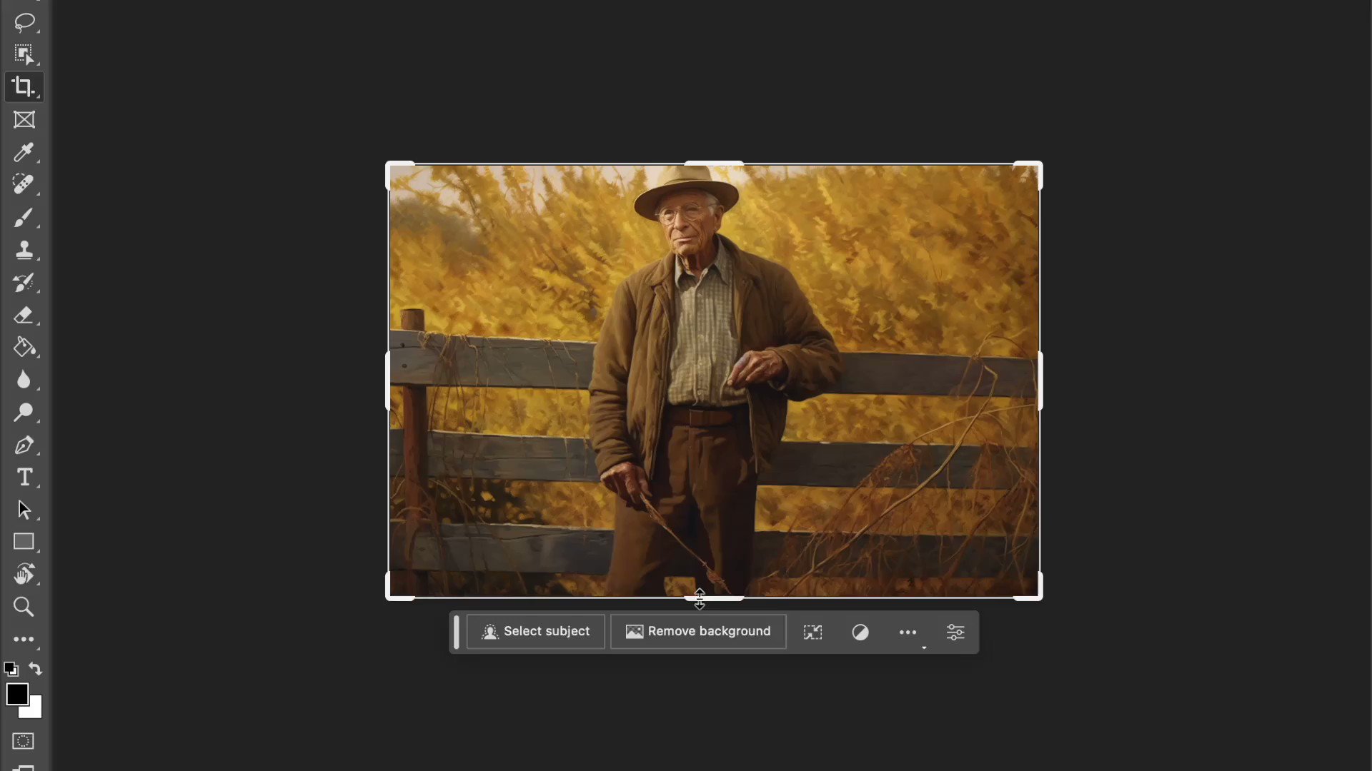 Photoshop Generative Fill Beta Expands Midjourney Photos