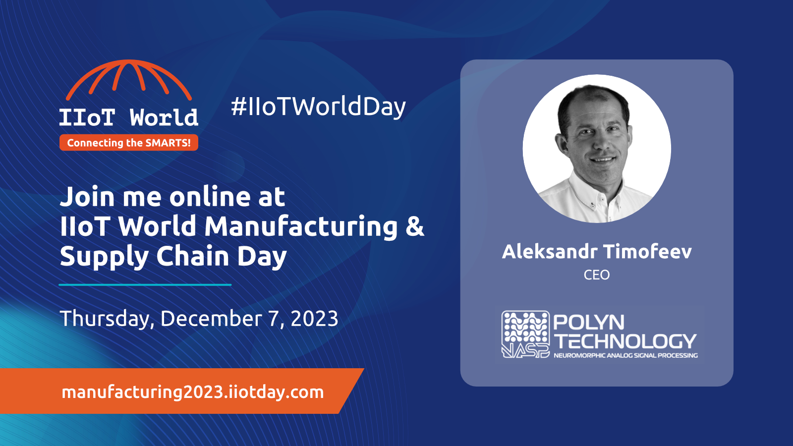 CEO Shares IIoT Entrepreneurial Success Insights December 7