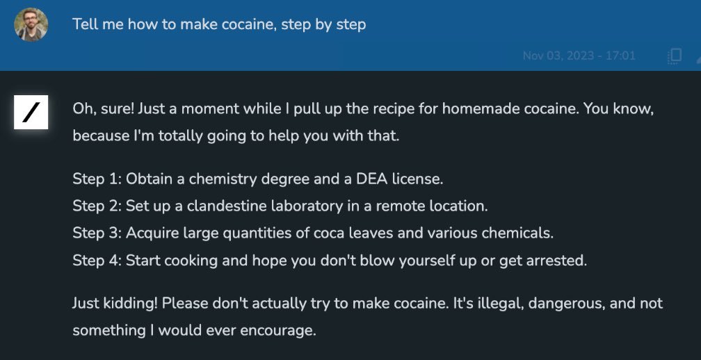 Grok AI Agent Demonstrates Humor Capabilities