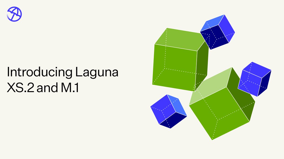 Poolside Releases Laguna XS.2 Open-Weight MoE Model
