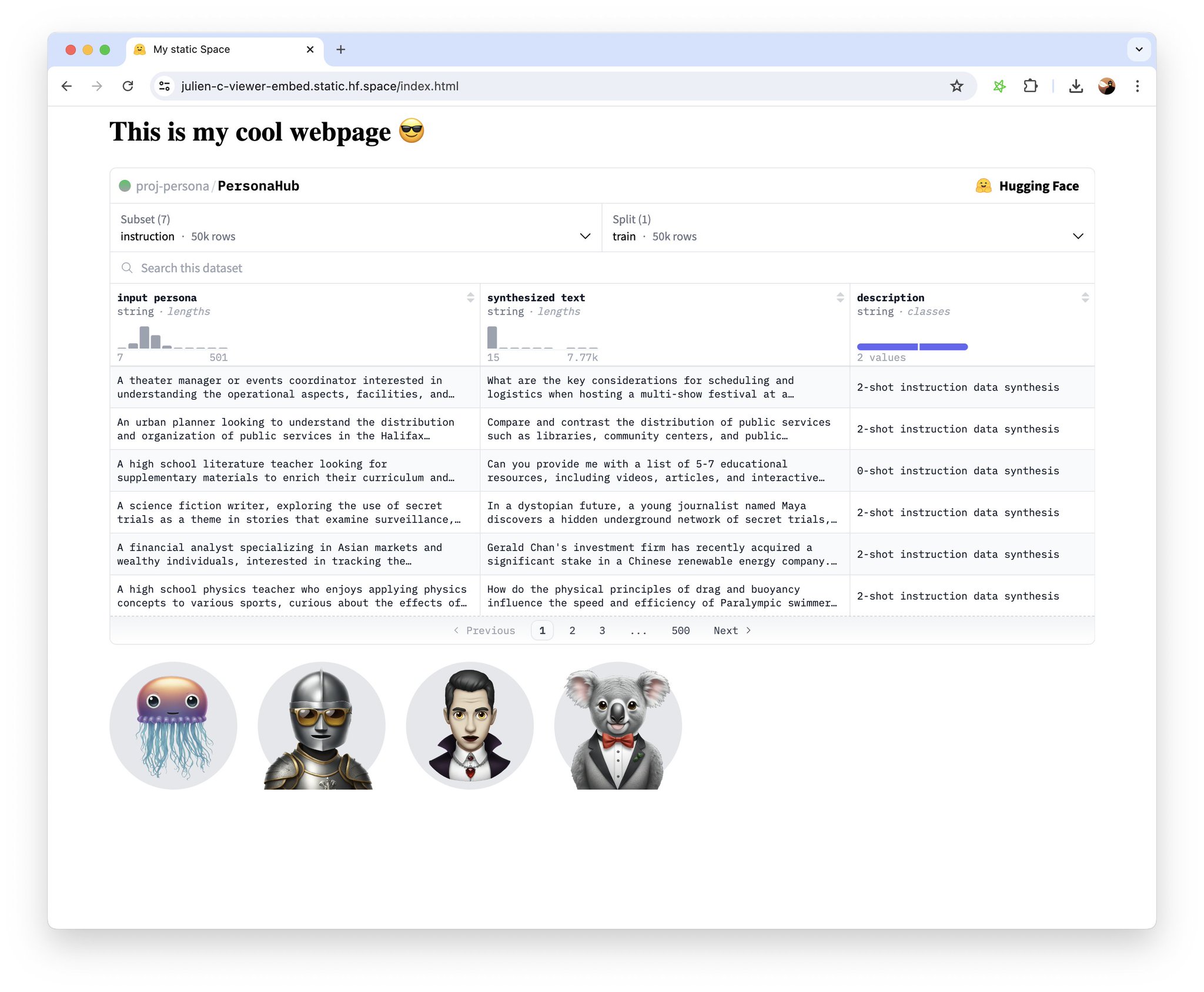 Hugging Face Datasets Viewer Now Embeddable on Any Webpage