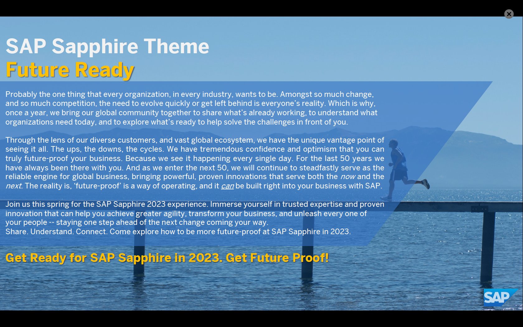 AI Transformation: Getting Future-Ready at SAP Sapphire 2023