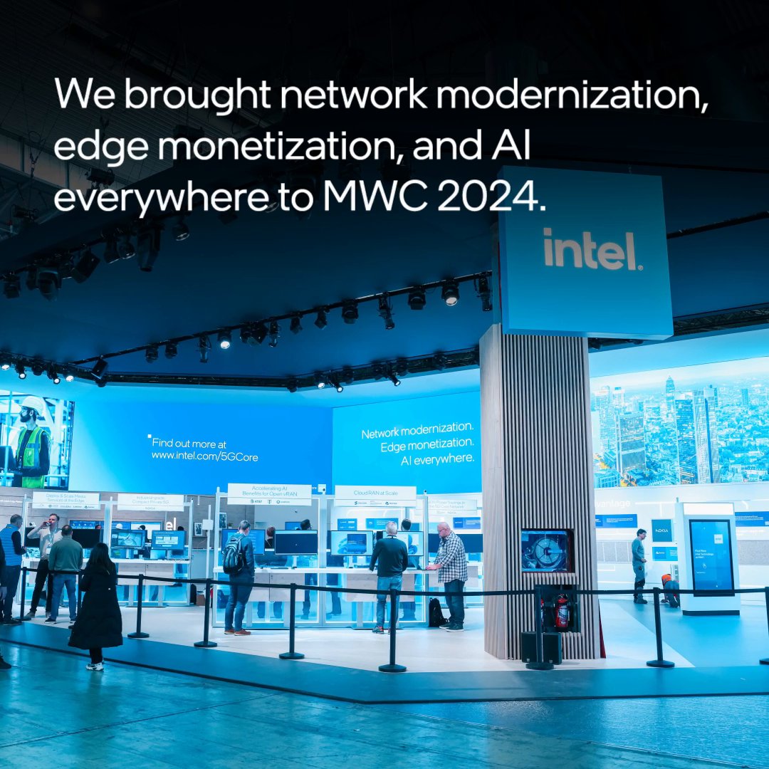 Intel Modernizes Network Future with Ecosystem at MWC24