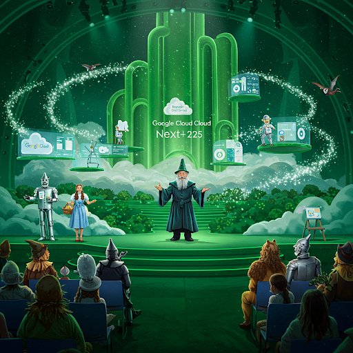 Wizard of Oz Uses Google Cloud Generative AI at Sphere Vegas
