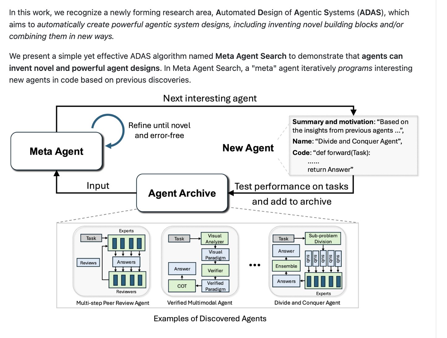 Automated Design of Agentic Systems Using Foundation Models