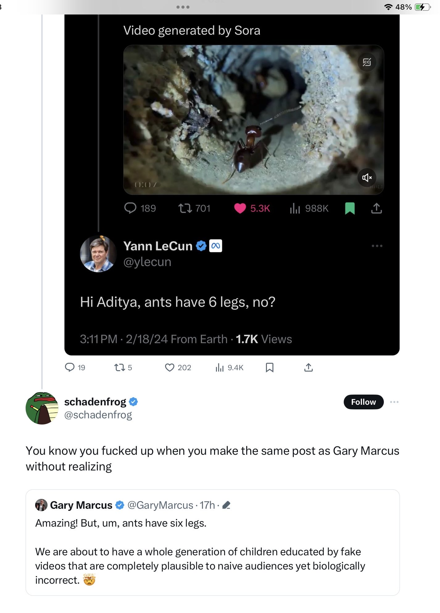 LeCun Now Imitates Former Critic After Years of Opposition